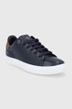 Paul&Shark Buty skórzane 11318018.BLUE granatowy AW21