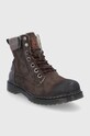 Členkové topánky Mustang 4145603.306 hnedá AW21