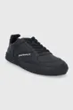 Кожаные ботинки Emporio Armani чёрный