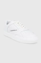 Emporio Armani Buty skórzane X4X558.XN012.OFF.WHITE biały