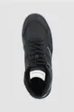 fekete Emporio Armani bőr cipő