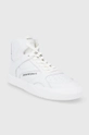 Emporio Armani Buty skórzane X4Z100.XN012.OFF.WHITE biały