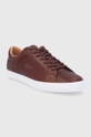 Lacoste Buty skórzane Lerond 40CMA0012.B18 brązowy