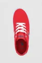 κόκκινο Πάνινα παπούτσια Polo Ralph Lauren