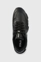 Кожаные кроссовки Polo Ralph Lauren Polo Jogger чёрный 809835371002.001