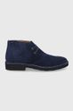 námořnická modř Semišové boty Polo Ralph Lauren Pánský