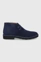 σκούρο μπλε Σουέτ παπούτσια Polo Ralph Lauren Ανδρικά
