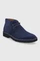 Замшеві кросівки Polo Ralph Lauren темно-синій