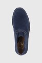 Σουέτ παπούτσια Polo Ralph Lauren σκούρο μπλε 803759747005.410