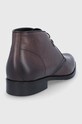 Încălțăminte Karl Lagerfeld Ghete de piele KL12245.Dark.Brown maro