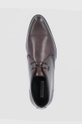 brązowy Karl Lagerfeld Buty skórzane KL12245.Dark.Brown