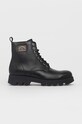 Karl Lagerfeld Trzewiki skórzane KL11150.Black.Lthr