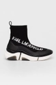 czarny Karl Lagerfeld Buty KL51750.K00 Męski