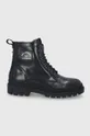 μαύρο Δερμάτινα παπούτσια Karl Lagerfeld OUTLAND Ανδρικά