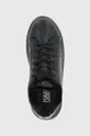 μαύρο Δερμάτινα παπούτσια Karl Lagerfeld KAPRI MENS