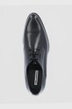 Kožené polobotky Karl Lagerfeld černá KL12270.Black.Lthr