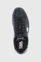 μαύρο Δερμάτινα παπούτσια Karl Lagerfeld