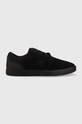 DC sneakersy Crisis tekstylny czarny ADYS100647
