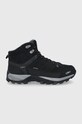 Topánky CMP rigel mid trekking shoe wp semišová koža čierna 3Q12947.73UC