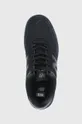 czarny New Balance buty zamszowe AM574CBL