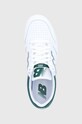 New Balance sneakers de piele BB480LGT 480 alb BB480LGT