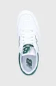 λευκό Δερμάτινα παπούτσια New Balance BB480LGT