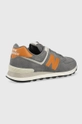 Kožené tenisky New Balance Ml574pm2 sivá