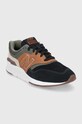 New Balance Buty skórzane CM997HWD CM997HWD brązowy AW21