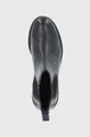 μαύρο Δερμάτινες μπότες Τσέλσι Wrangler