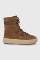 brown Moon Boot suede snow boots Men’s