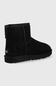 UGG cizme de zăpadă din piele întoarsă Classic Mini 1002072.BLK negru AA00