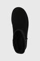 UGG cizme de zăpadă din piele întoarsă Classic Mini negru 1002072.BLK