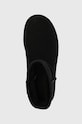 UGG śniegowce zamszowe Classic Mini czarny 1002072.BLK