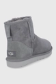 Încălțăminte UGG cizme de zăpadă din piele întoarsă Classic Mini 1002072.DGRY gri