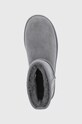 UGG cizme de zăpadă din piele întoarsă Classic Mini gri 1002072.DGRY