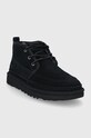 Semišové boty UGG Neumel Moc 1121645.BLK černá AW21