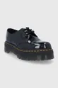 Шкіряні туфлі Dr. Martens 1461 Quad чорний