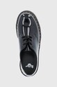 Dr. Martens Półbuty skórzane 1461 Quad czarny 26647001