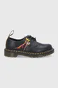 чорний Шкіряні туфлі Dr. Martens 1461 Basquiat Unisex