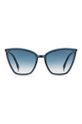 Sluneční brýle Fendi ocelová modrá