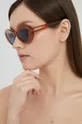 brązowy Moschino Okulary przeciwsłoneczne Damski