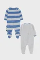 Mayoral Newborn - Odijelce bez rukava za bebe (2-pack)  80% Pamuk, 1% Elastan, 19% Poliester