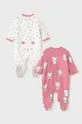 Mayoral Newborn Piżama niemowlęca (2-Pack) różowy