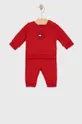 κόκκινο Βρεφική φόρμα Tommy Hilfiger Παιδικά