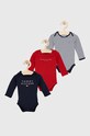 Tommy Hilfiger Body niemowlęce (3-pack) Planet friendly granatowy KN0KN01374.4890