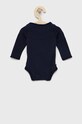 Chłopiec Tommy Hilfiger Body niemowlęce (3-pack) KN0KN01374.4890 granatowy