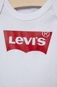 Levi's Body niemowlęce (2-PACK) biały NL0243.CO.K