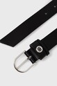 Kožený pásek Tommy Hilfiger AW0AW10074.4890 černá AW21