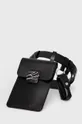 μαύρο Δερμάτινη τσάντα φάκελος Karl Lagerfeld Γυναικεία