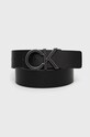 Calvin Klein Pasek skórzany czarny K50K507524.4890